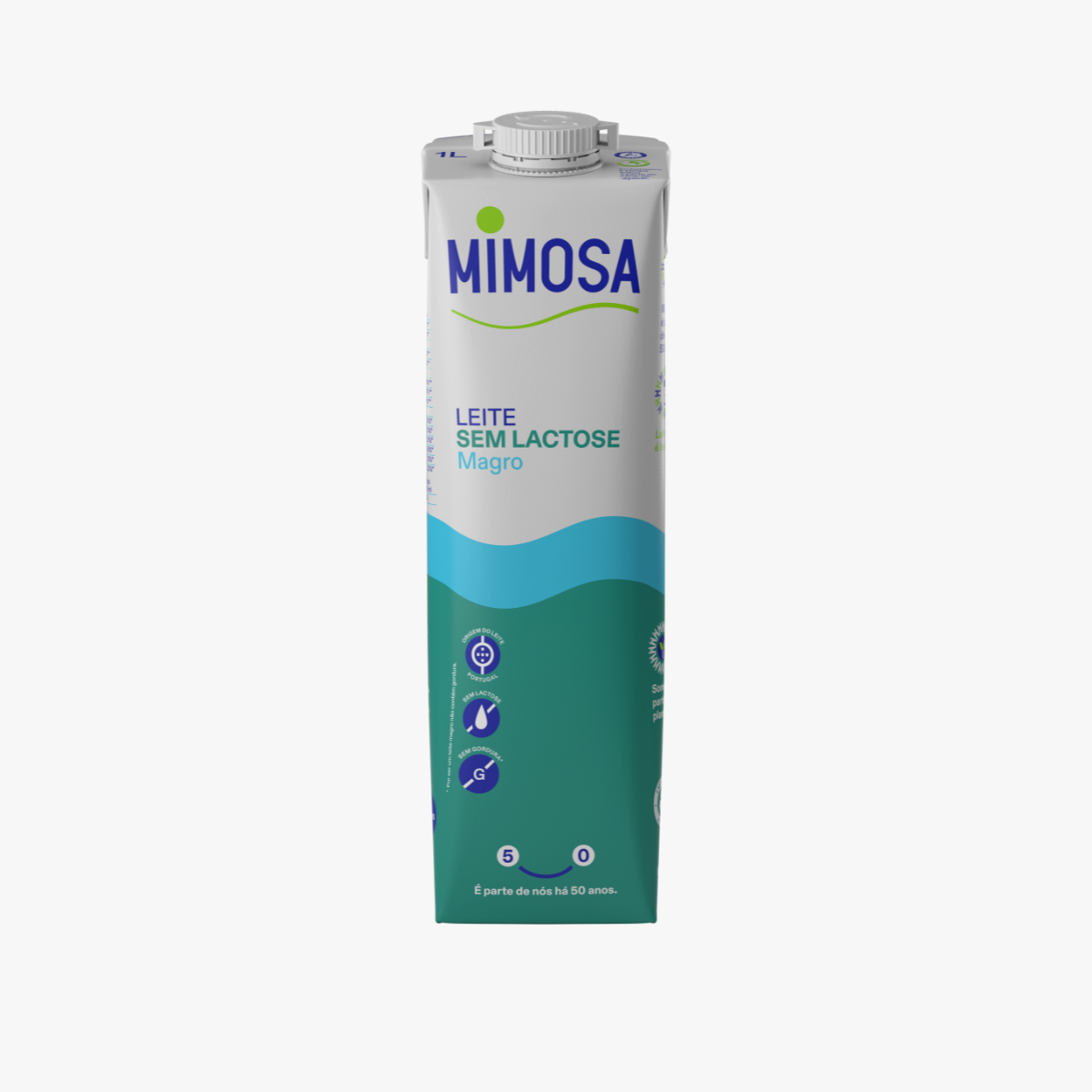 Leite UHT Magro Sem Lactose Mimosa