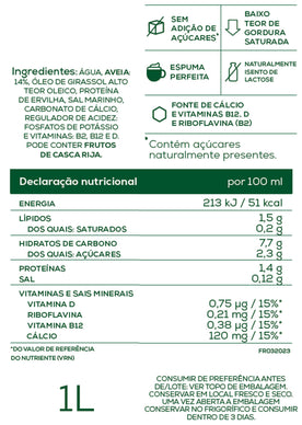 Pleno Bebida Vegetal de Aveia Barista | 1L