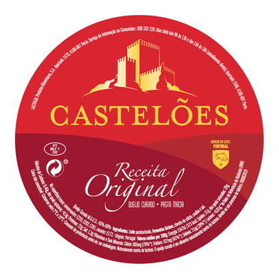 Queijo Curado Prato Pequeno Castelões 500g