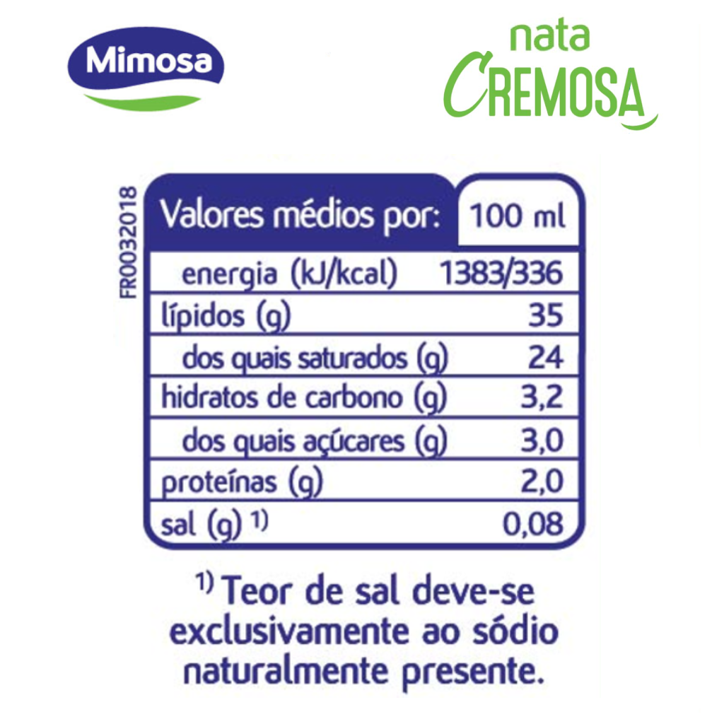 Nata Cremosa Mimosa